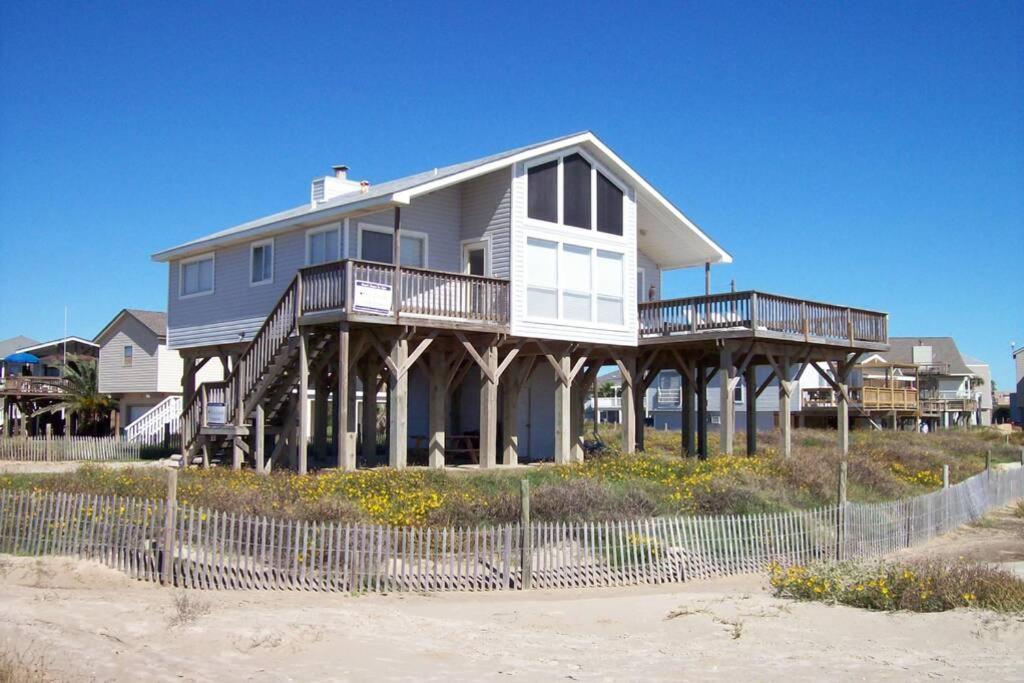 Beach Front On West Beach Galveston Extérieur photo